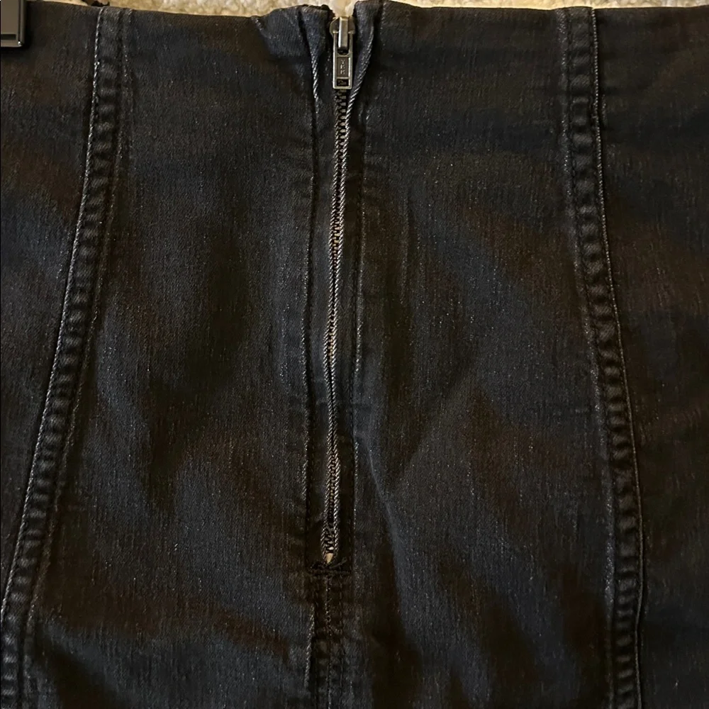 Free People Denim Black Skirt - Picture 5 of 6